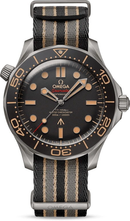 Omega,Seamaster Diver 300M 42mm,42mm,Titanium,Brown,Automatic,Day,Co-Axial Escapement,210,210.92.42.20.01.001