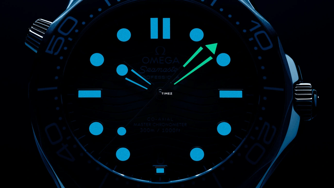 Omega,Seamaster Diver 300M 42mm,42mm,Stainless Steel,Blue,Automatic,Day,Anti-magnetic,210,210.32.42.20.03.003