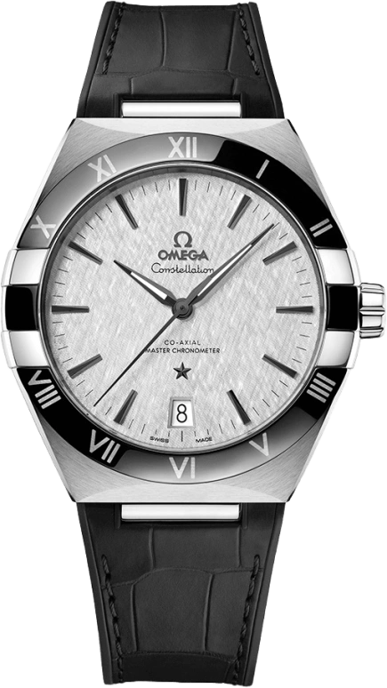Omega,Constellation 41mm,41mm,Ceramic,Stainless Steel,Silver,Automatic,Date,Co-Axial Escapement,131,131.33.41.21.06.001