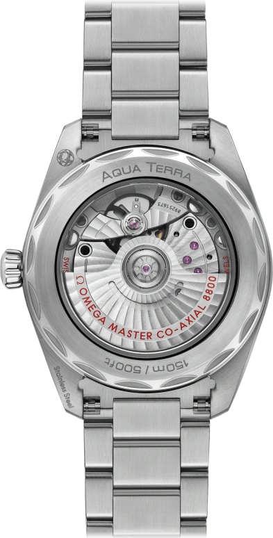 Omega,Aqua Terra 38mm,38mm,Stainless Steel,Silver,Automatic,Date,Co-Axial Escapement,220,220.10.38.20.02.002