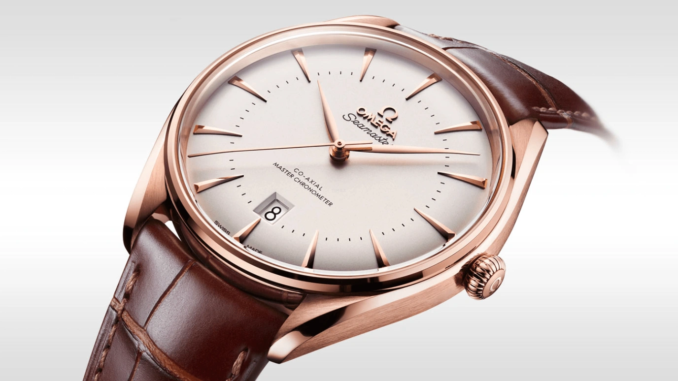 Omega,Seamaster 39.50mm,39.50mm,Sedna Gold,Silver,Automatic,Date,Co-Axial Escapement,511,511.53.40.20.02.001