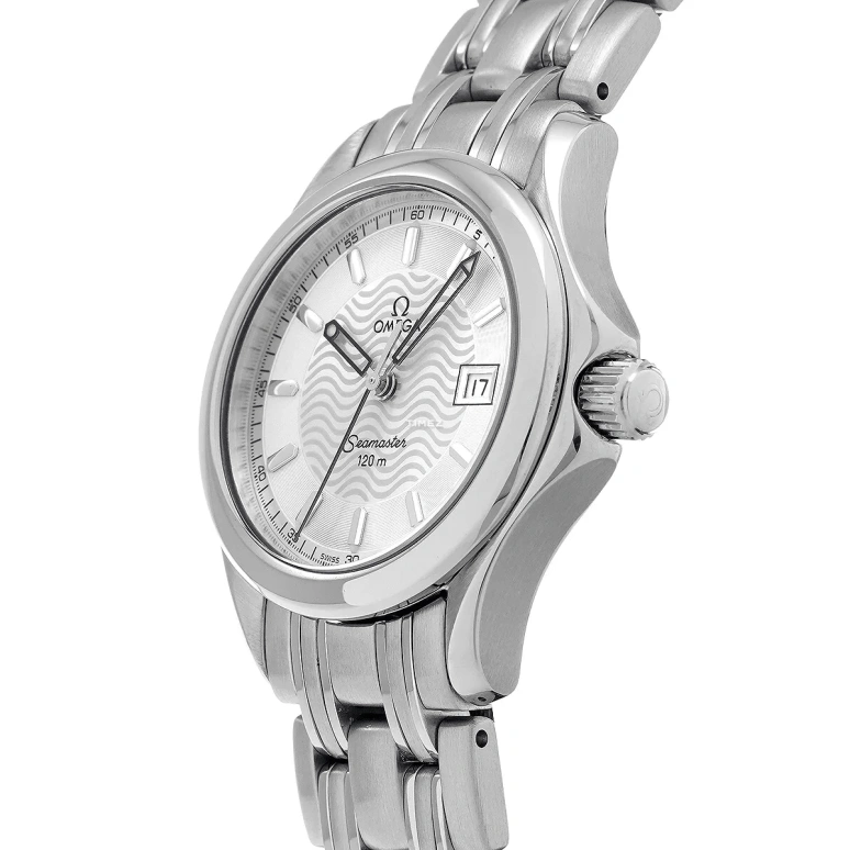 Omega,Seamaster 26.80mm,26.80mm,Stainless Steel,Silver,Quartz,Day,26280hours,2571,2571.31.00