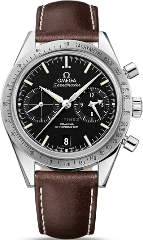 Omega,Speedmaster (Non-Moonwatch) 41.50mm,41.50mm,Stainless Steel,Black,Automatic,Chronograph,Date,Co-Axial Escapement,Column Wheel,60hours,In-house Caliber,331,331.12.42.51.01.001