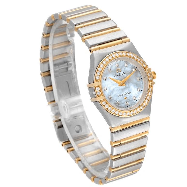 Omega,Constellation 25mm,25mm,Stainless Steel,White,Quartz,30000hours,In-house Caliber,1277,1277.75.00