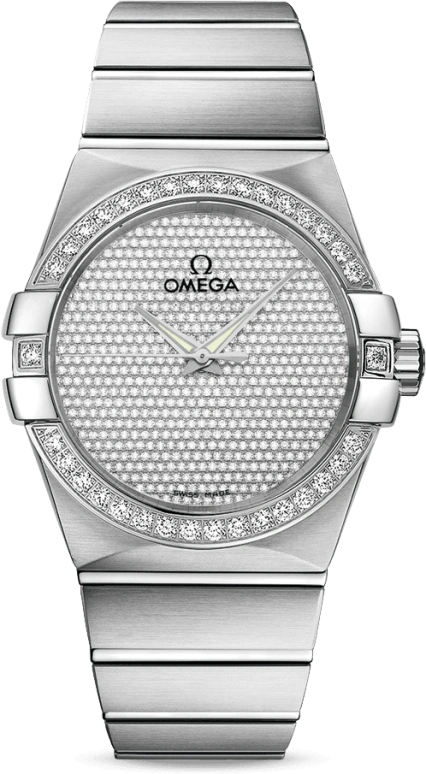 Omega,Constellation 38mm,38mm,White Gold,Automatic,Date,Co-Axial Escapement,123,123.55.38.20.99.001