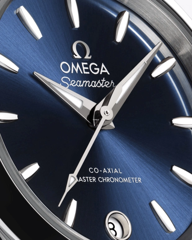 Omega,Aqua Terra 30mm,30mm,Stainless Steel,Blue,Automatic,Day,Anti-magnetic,220,220.10.30.20.03.001