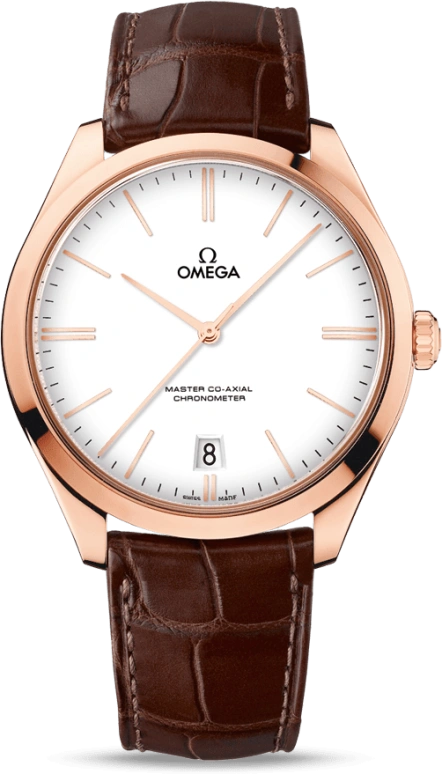 Omega,Trésor 40mm,40mm,Sedna Gold,White,Handwound,Day,Co-Axial Escapement,Anti-magnetic,432,432.53.40.21.04.001