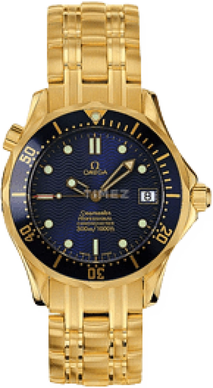 Omega,Seamaster Diver 300M 36.25mm,36.25mm,Yellow Gold,Blue,Automatic,Day,44hours,2153,2153.80.00