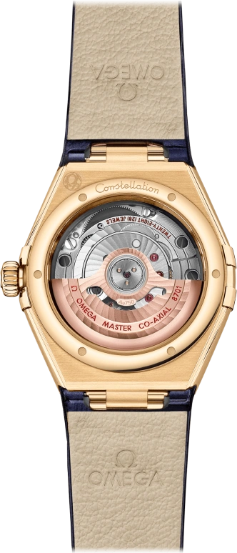 Omega,Constellation 29mm,29mm,Yellow Gold,Blue,Automatic,Date,Co-Axial Escapement,131,131.53.29.20.53.001