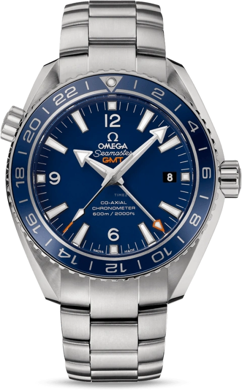 Omega,Seamaster Planet Ocean 43.50mm,43.50mm,Titanium,Blue,Automatic,Date,Co-Axial Escapement,232,232.90.44.22.03.001
