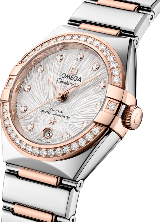 Omega,Constellation 29mm,29mm,Stainless Steel,Silver White,Automatic,Day,Anti-magnetic,131,131.25.29.20.52.003