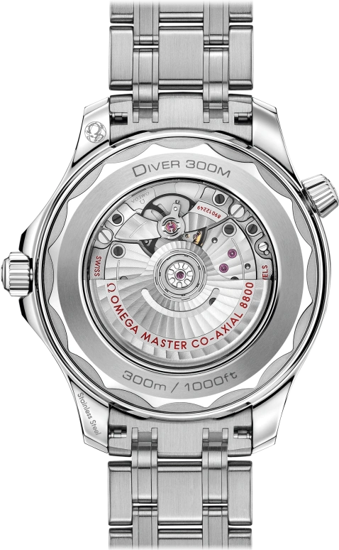 Omega,Seamaster Diver 300M 42mm,42mm,Ceramic,Stainless Steel,Green,Automatic,Day,Co-Axial Escapement,210,210.30.42.20.10.001