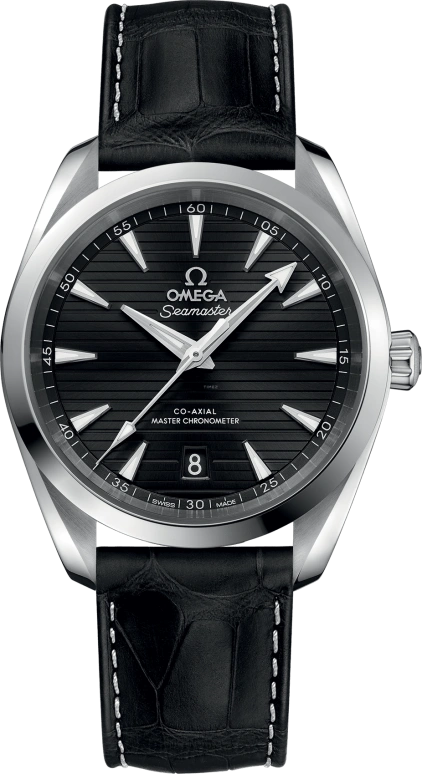 Omega,Aqua Terra 38mm,38mm,Stainless Steel,Black,Automatic,Date,Co-Axial Escapement,220,220.13.38.20.01.001