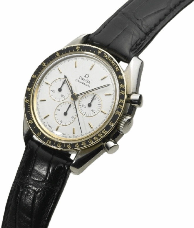 Omega,Speedmaster 42mm,42mm,Stainless Steel,White,Handwound,Chronograph,48hours,DD 145,DD 145.0022