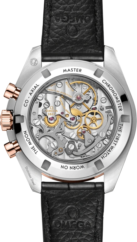 Omega,Speedmaster Moonwatch 42mm,42mm,Stainless Steel,Sedna Gold,Pink Gold,Handwound,Chronograph,Anti-magnetic,310,310.23.42.50.99.001
