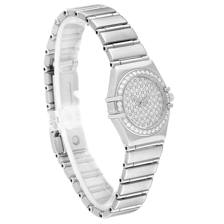 Omega,Constellation 22.50mm,22.50mm,Stainless Steel,Silver,Quartz,30000hours,In-house Caliber,1455,1455.77.00