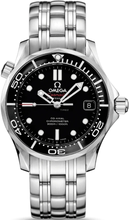Omega,Seamaster Diver 300M 36.25mm,36.25mm,Stainless Steel,Black,Automatic,Date,Co-Axial Escapement,212,212.30.36.20.01.002