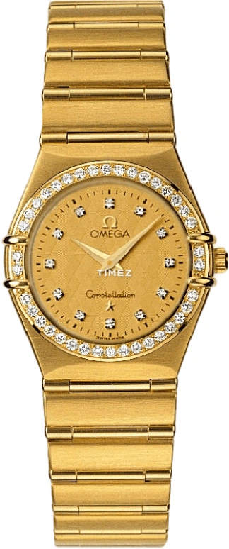 Omega,Constellation 25.50mm,25.50mm,Yellow Gold,Gold,Quartz,30000hours,In-house Caliber,1177,1177.15.00