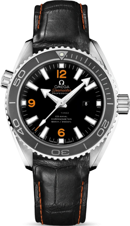 Omega,Seamaster Planet Ocean 37.50mm,37.50mm,Stainless Steel,Black,Automatic,Date,Zodiac Indications,Co-Axial Escapement,232,232.33.38.20.01.002