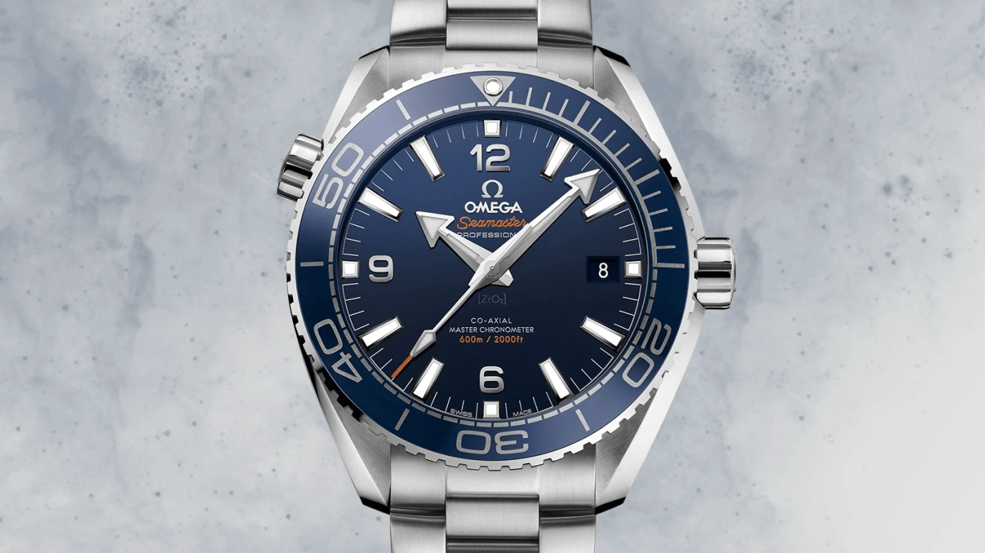 Omega,Seamaster Planet Ocean 43.50mm,43.50mm,Stainless Steel,Blue,Automatic,Date,Co-Axial Escapement,215,215.30.44.21.03.001