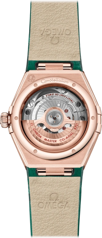 Omega,Constellation 29mm,29mm,Sedna Gold,Green,Automatic,Date,Co-Axial Escapement,131,131.53.29.20.99.002