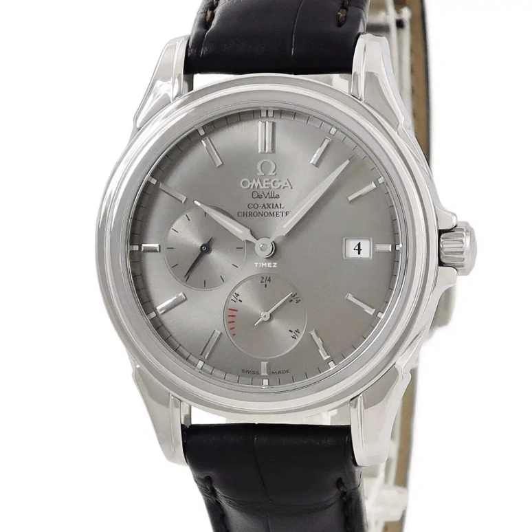 Omega,De Ville 40.50mm,40.50mm,Stainless Steel,Grey,Automatic,Day,Power Reserve Indicator,4832,4832.41.31