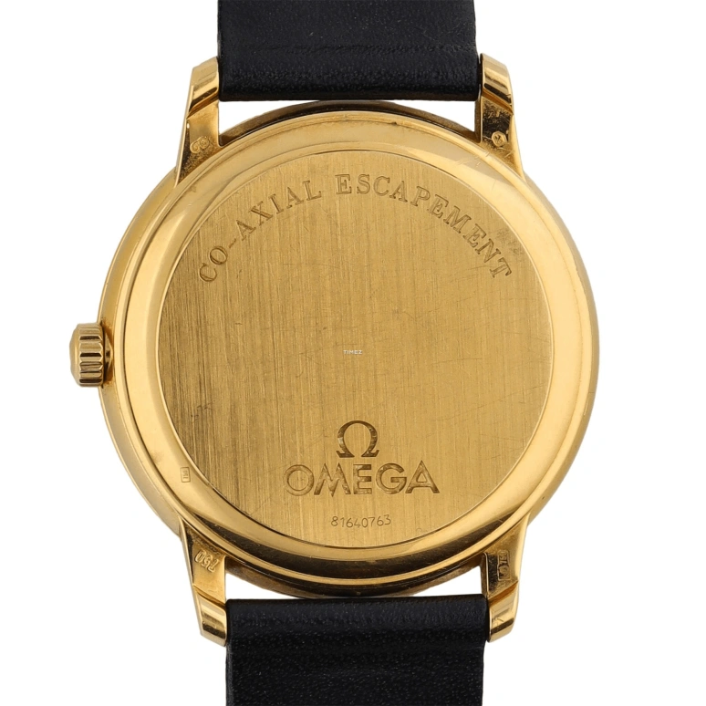 Omega,De Ville 39mm,39mm,Yellow Gold,Blue,Automatic,48hours,In-house Caliber,4613,4613.80.02