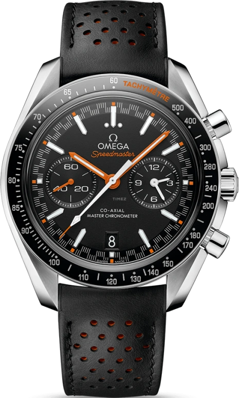 Omega,Speedmaster (Non-Moonwatch) 44.25mm,44.25mm,Stainless Steel,Black,Automatic,Chronograph,Date,Co-Axial Escapement,Column Wheel,60hours,In-house Caliber,329,329.32.44.51.01.001