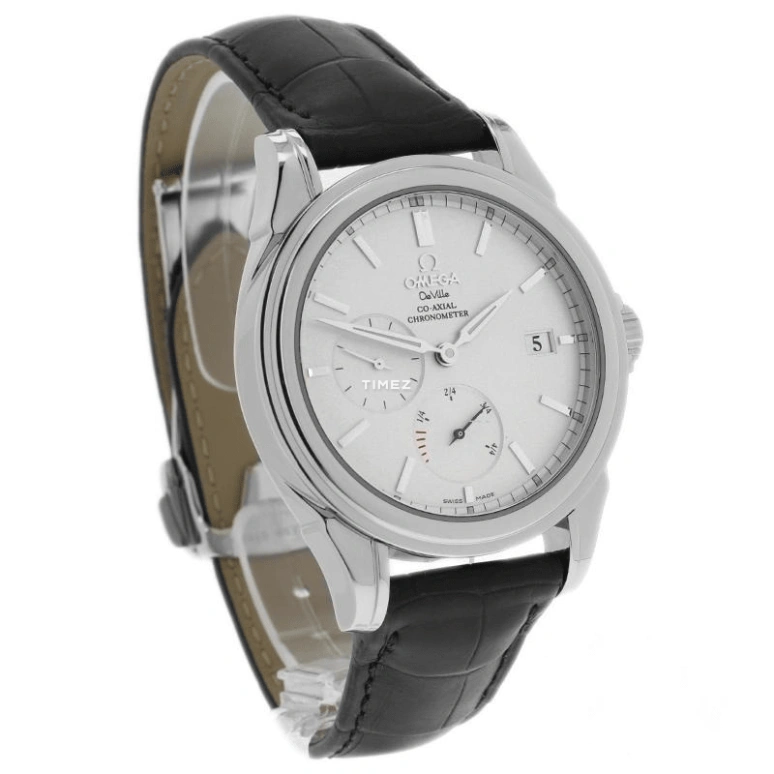 Omega,De Ville 38mm,38mm,Stainless Steel,Grey,Automatic,Day,Power Reserve Indicator,4832,4832.40.31
