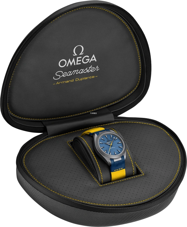 Omega,Aqua Terra 41mm,41mm,Titanium,Blue,Handwound,Anti-magnetic,72hours,Armand Duplantis,Mondo,220,220.92.41.21.03.002