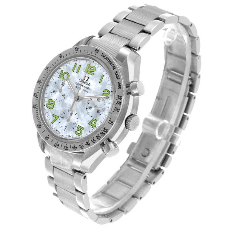 Omega,Speedmaster 39mm,39mm,Stainless Steel,White,Automatic,Chronograph,42hours,3534,3534.72.00