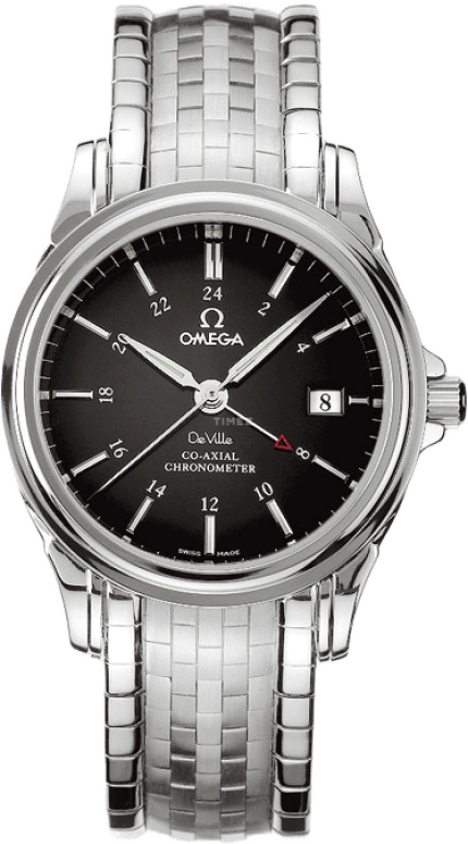 Omega,De Ville 38.70mm,38.70mm,Stainless Steel,Black,Automatic,Date,Co-Axial Escapement,4533,4533.51.00