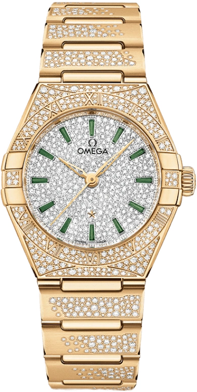 Omega,Constellation 29mm,29mm,Yellow Gold,Automatic,Date,Co-Axial Escapement,131,131.55.29.20.99.002