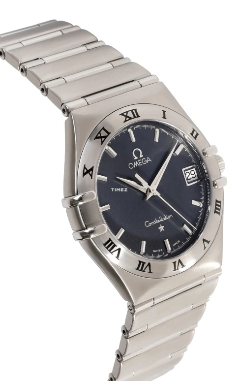 Omega,Constellation 33.50mm,33.50mm,Stainless Steel,Blue,Quartz,Day,30000hours,1512,1512.40.00
