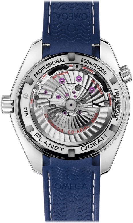 Omega,Seamaster Planet Ocean 42mm,42mm,Titanium,Blue,Automatic,Date,Co-Axial Escapement,232,232.92.42.21.03.001