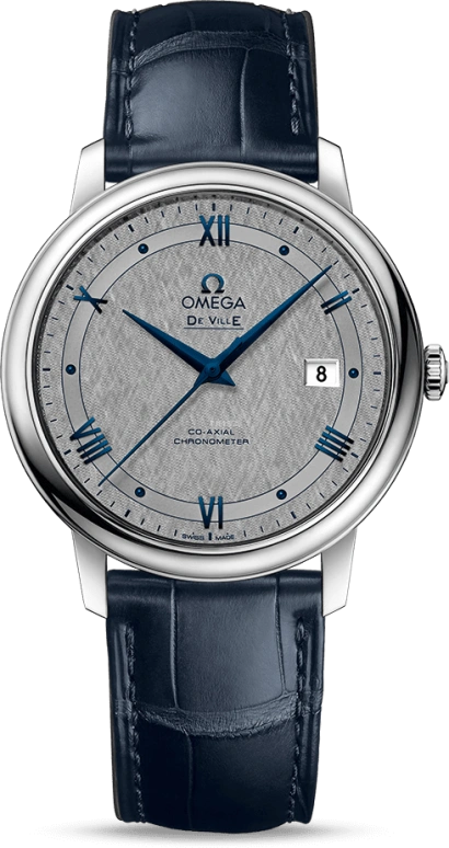 Omega,De Ville 39.50mm,39.50mm,Stainless Steel,Grey,Automatic,Date,Co-Axial Escapement,424,424.13.40.20.06.002