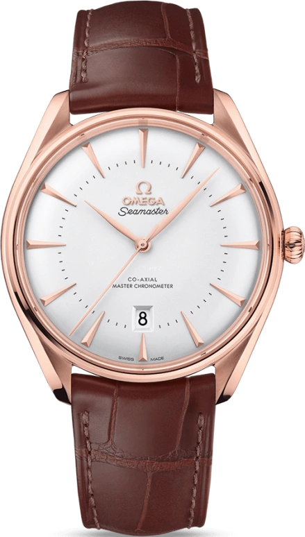 Omega,Seamaster 39.50mm,39.50mm,Sedna Gold,Silver,Automatic,Date,Co-Axial Escapement,511,511.53.40.20.02.001