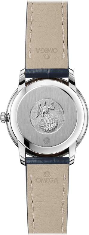 Omega,De Ville 27.40mm,27.40mm,Stainless Steel,Grey,Quartz,30000hours,In-house Caliber,424,424.13.27.60.56.001