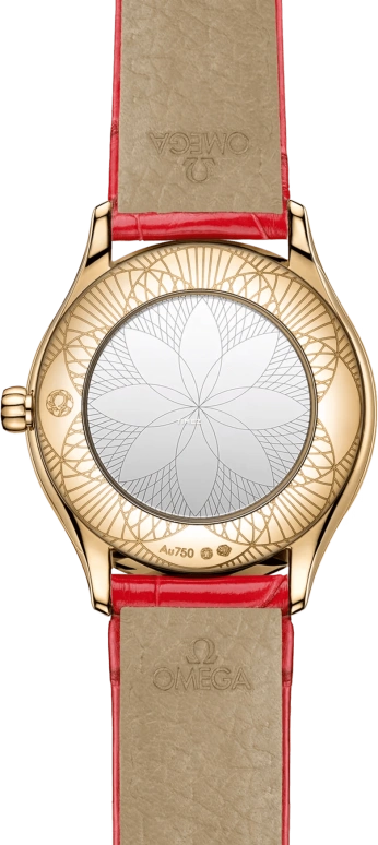 Omega,De Ville 26mm,26mm,Moonshine Gold,White,Quartz,In-house Caliber,Sapphire,Crystal Glass,428,428.58.26.60.04.003