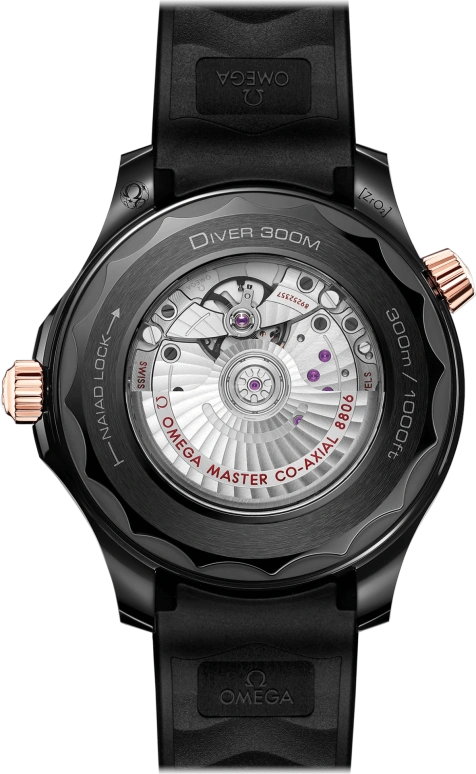 Omega,Seamaster Diver 300M 43.50mm,43.50mm,Ceramic,Sedna Gold,Black,Automatic,Day,Co-Axial Escapement,210,210.62.44.20.01.001