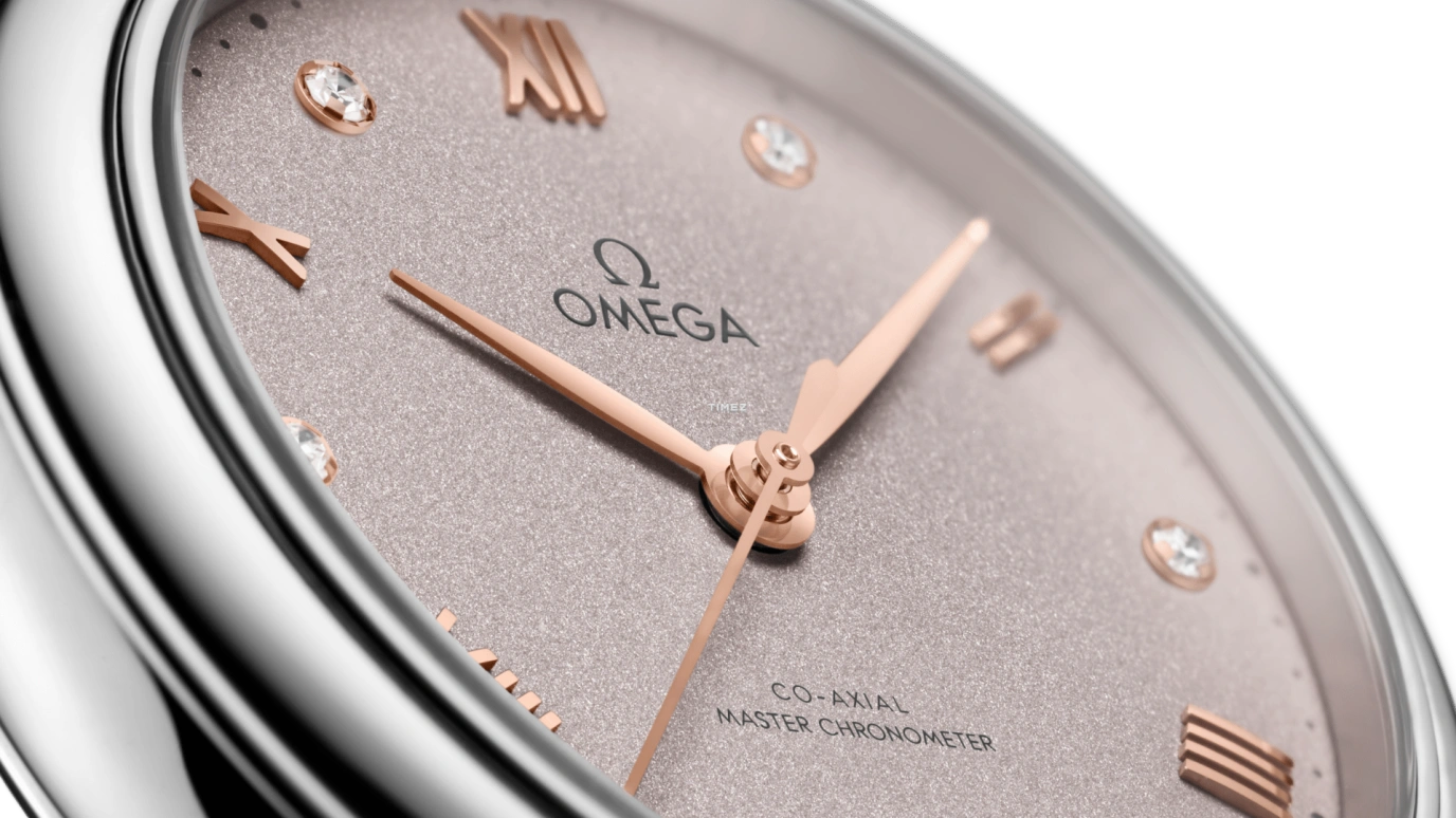 Omega,De Ville 34mm,34mm,Stainless Steel,Grey,Automatic,Day,Co-Axial Escapement,Anti-magnetic,434,434.13.34.20.52.002