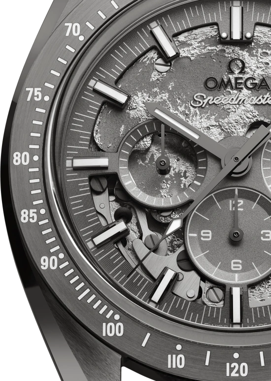 Omega,Speedmaster 44.25mm,44.25mm,Ceramic,Grey,Handwound,Chronograph,Anti-magnetic,310,310.92.44.50.06.001