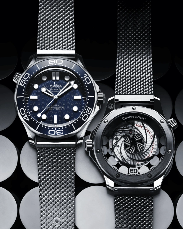 Omega,Seamaster 42mm,42mm,Stainless Steel,Blue,Automatic,55hours,In-house Caliber,210,210.30.42.20.03.002