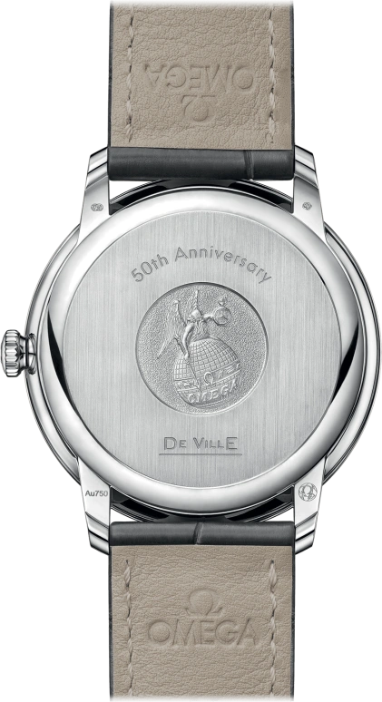 Omega,De Ville 39.50mm,39.50mm,White Gold,White,Automatic,Date,Co-Axial Escapement,424,424.53.40.20.04.002