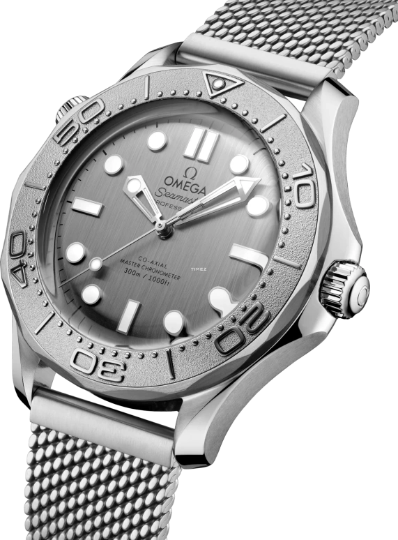 Omega,Seamaster Diver 300M 42mm,42mm,Stainless Steel,Grey,Automatic,Anti-magnetic,55hours,210,210.30.42.20.06.002