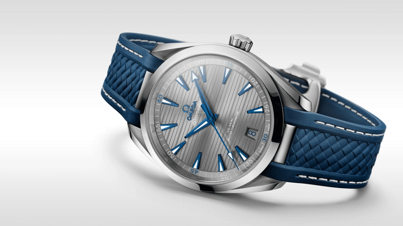 Omega,Aqua Terra 41mm,41mm,Stainless Steel,Grey,Automatic,Date,Co-Axial Escapement,220,220.12.41.21.06.001
