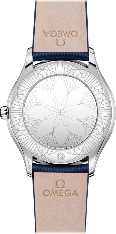 Omega,Trésor 36mm,36mm,Stainless Steel,White,Quartz,Day,Zodiac Indications,428,428.17.36.60.04.001