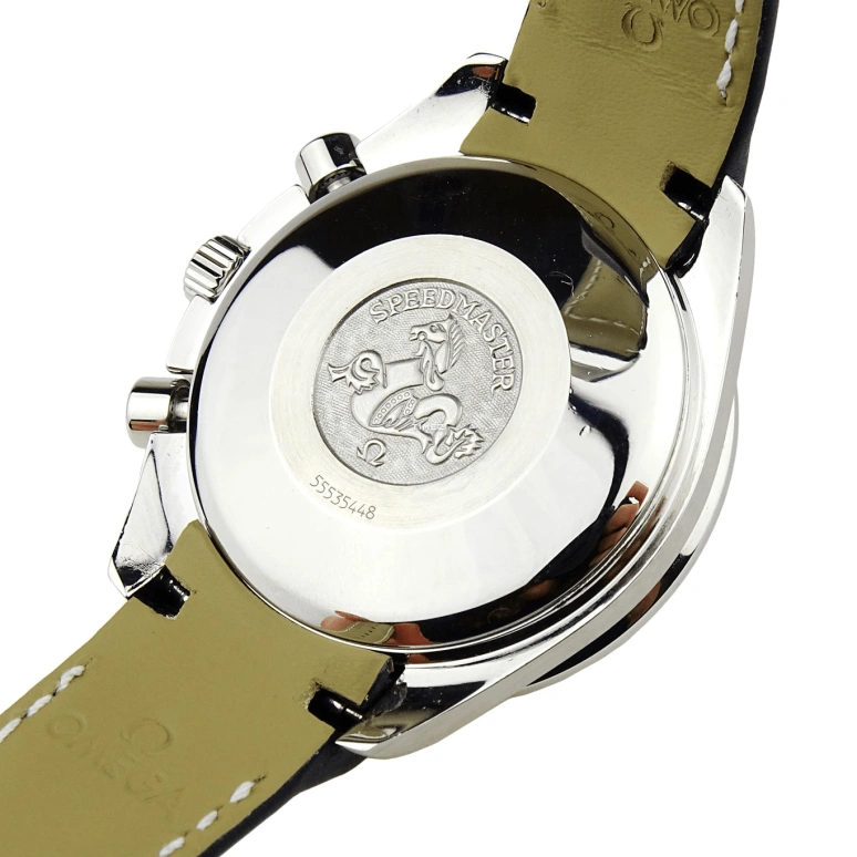 Omega,Speedmaster 39mm,39mm,Stainless Steel,Black,Automatic,Chronograph,Day,3813,3813.53.26