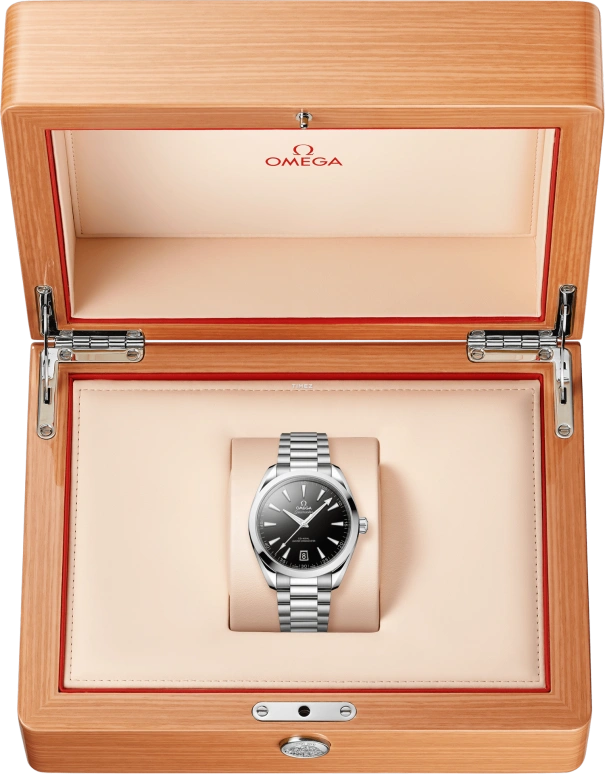 Omega,Aqua Terra 41mm,41mm,Stainless Steel,Black,Automatic,Day,Anti-magnetic,220,220.10.41.21.01.002