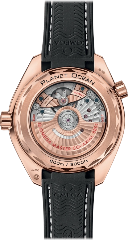 Omega,Seamaster Planet Ocean 39.50mm,39.50mm,Sedna Gold,Brown,Automatic,Date,Co-Axial Escapement,215,215.63.40.20.13.001